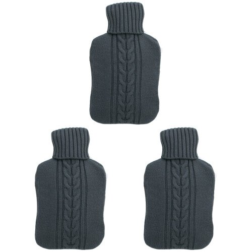 3 Pièces 2 L Tricotée Pour Bouillotte Eau Chaude 1