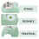 1 Set Distributeur Automatique Pour Animaux Alimentation 10
