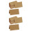 70 Pièces Affichage Nom Carte Kraft 5