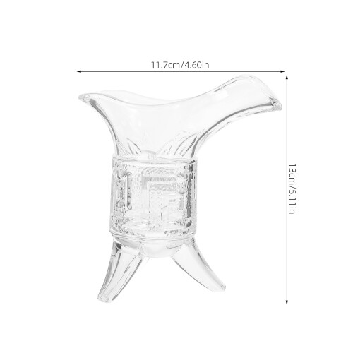 Tasse Vintage En Verre Pour Vin Chinois 1