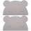 2 In Silicone Antiscivolo Per 6