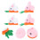 4 Pezzi Peluche Cartone Animato 6