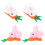 4 Pezzi Peluche Cartone Animato 8