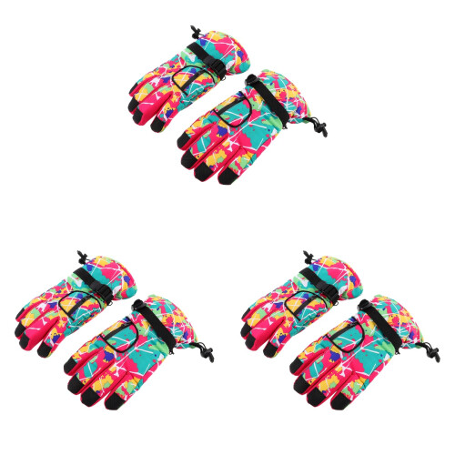 3 Pièces Ski Pour Femme Rose 1