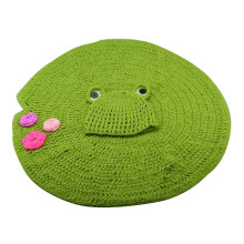 3 Coperta Set Cappello Beanie E Coperta A Foglia