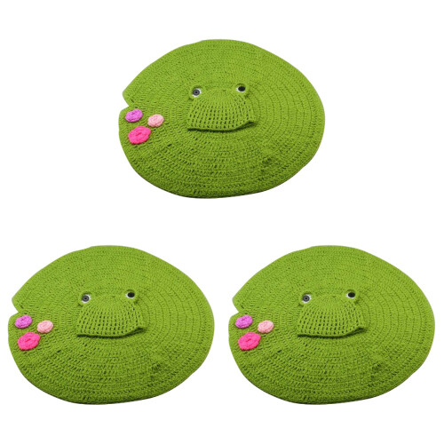3 Coperta Set Cappello Beanie E Coperta A Foglia 1