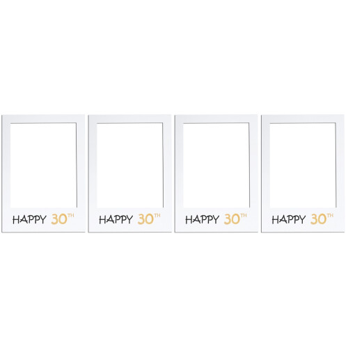 4 Pezzi Per Festa Compleanno 30 1