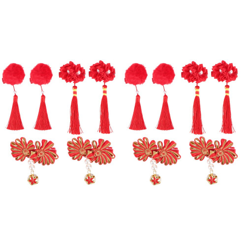 2 Lots De 6 Pièces Épingles À Pompon Pour Filles 2