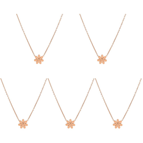 5 Pezzi Collana Margherita Ciondolo Per 1