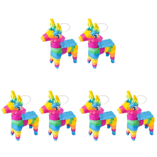 6 Pinata Messicana con Decorazione Cinco De Mayo 2