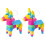 6 Pinata Messicana con Decorazione Cinco De Mayo 2