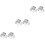6 Set Decorazione A , Regalo Shower 5