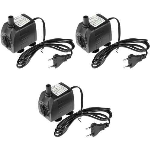 3 Mini Pompa Per Fontane Piscine Acquari Vasche Statue 2