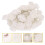 2Pcs White Decorative Flower String Lights Indoor Warm Light Ornament 9