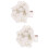 2Pcs White Decorative Flower String Lights Indoor Warm Light Ornament 8