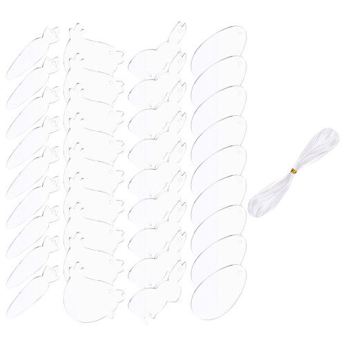 36St DIY Hangers Transparant Voor Creatief Kindergebruik 2