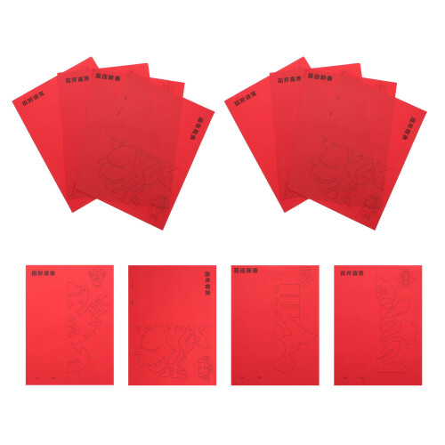 12 Fogli Kit Ritagli Bambini Carta