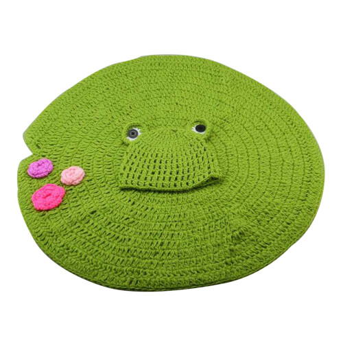 2 Set Coperta E Cappellino Foglia