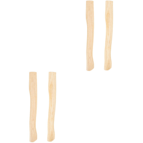 4 Pezzi Impugnatura Ricambio Per In Legno 36 Cm 2