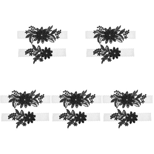 5 Set Reggicalze Elastici In Per Sposa 1