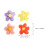 35 Unidades Emblemas Forma De Flor Para 9