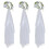 3 Pezzi Sposa In Rattan A Mano Stile 4