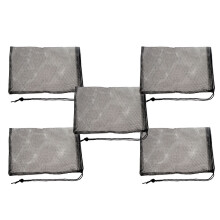 30Pcs Black Aquarium Filter Bags Polyester Mesh for Fish Tank Cleaning