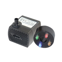 2 Sztuki Mini Pompa Obiegowa Do Akwarium Zanurzeniowa Z 4 LED