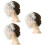 3Pcs Com Cristais Acessório Cabelo 7