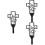 3Pcs Dad Design Decorativa Para Cemitério Exterior 6
