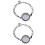 2 Pcs Pulseira De Com Para Pingentes 5