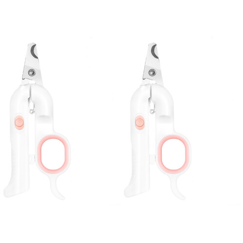 2Pcs De Unhas Para Cachorro Com Led 2