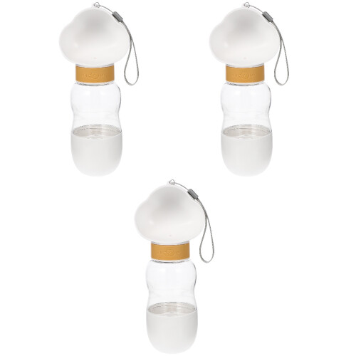 3Pcs Garrafa Para Cachorro Com Portátil 2