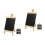 2 Unidades Quadro De Giz Freestanding Para 9