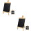 2 Unidades Quadro De Giz Freestanding Para 11