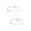 2 Pcs Colar Para Com Conta Decorativa E Corrente Longa 7