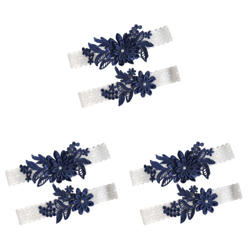 3 Pares De - Com Para Noiva De Coxa 1