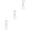 3Pcs Coroa De Para Noiva Com Véu Faixa Para 5