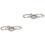 2 Unidades Pulseira Com Pingente De Prata 4