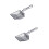 2Pcs Concha Para De Metal Com Longo 7