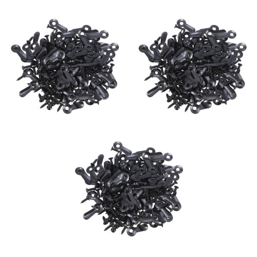 Kit De 300 Peças Para Pendurar E (Preto) 2
