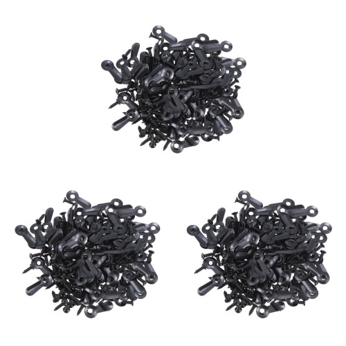 Kit De 300 Peças Para Pendurar E (Preto) 1