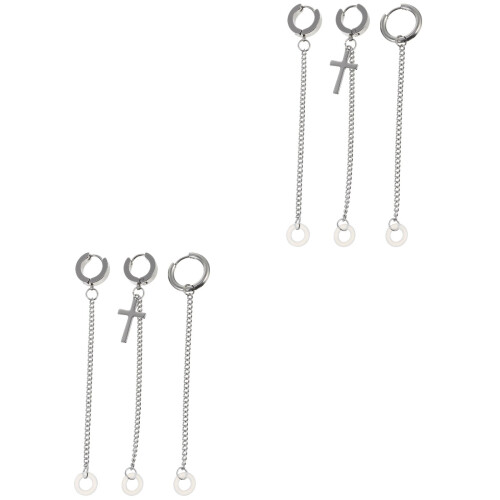 6 Unidades Suporte Anti- Para Sem Pulseira Prata 2
