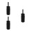 3Pcs 550Ml Garrafa De Com Saco Isolado E Suporte (Preto) 7