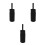 3Pcs 550Ml Garrafa De Com Saco Isolado E Suporte (Preto) 2