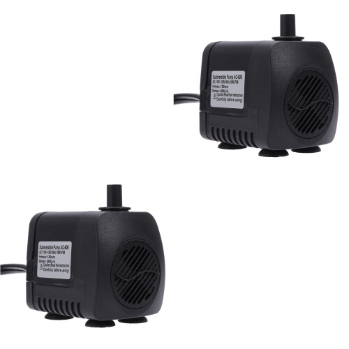 2Pcs 10W Mini De Submersível Para Fontes, Lagoas, Aquários 2