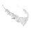 3 Unidades Coroa De Cristal Noiva Tiara Prata 1