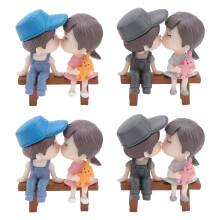8 Conjuntos De Decorativa Amor Adorno Bolo Escritório