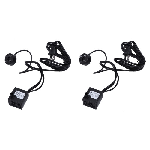 2Pcs De Submersível Para Com E Plugue Us 2