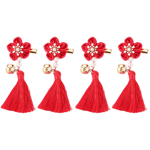 2 De Presilhas Chinesas Com Borla, Para 1